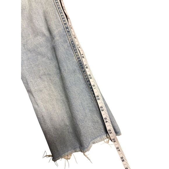 Everlane Women's Bootcut Jeans Light Wash Blue Size 27 Frayed Hem - Picture 8 of 8